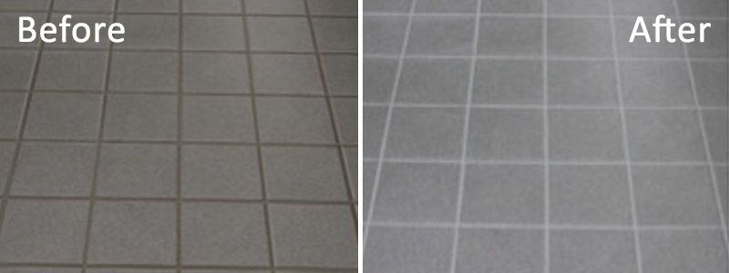 A Professional Grout Cleaning Job in Orlando FL Gave This Kitchen Floor an  Improved New Look